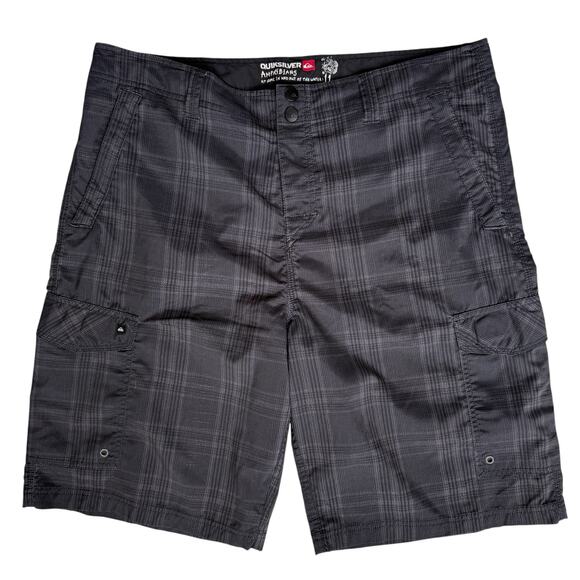 Quiksilver Amphibians Board Shorts Men's 38 Quick Dry Casual Swimwear Boat READ - Picture 1 of 12